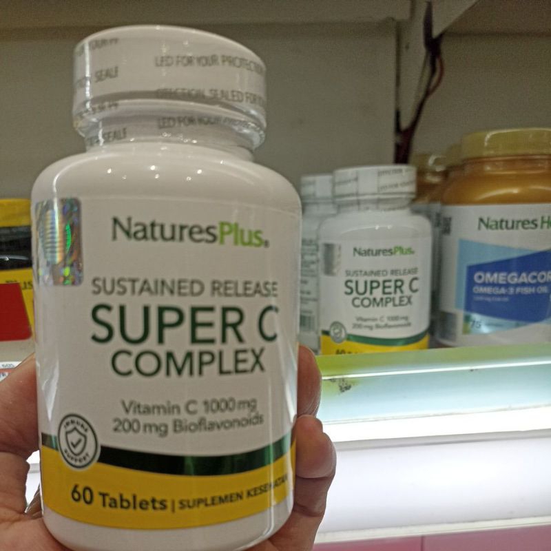 Natures Plus Super C Complex 60 Tablets<br/>