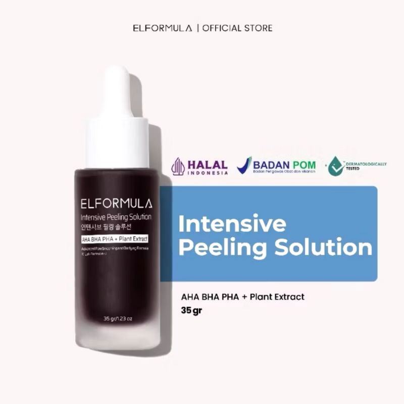 ELFORMULA INTENSIVE PEELING SOLUTION AHA BHA PHA + Plant Extract
