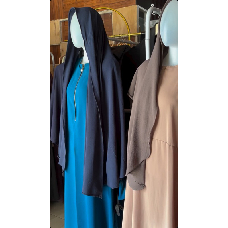 khimar segitiga