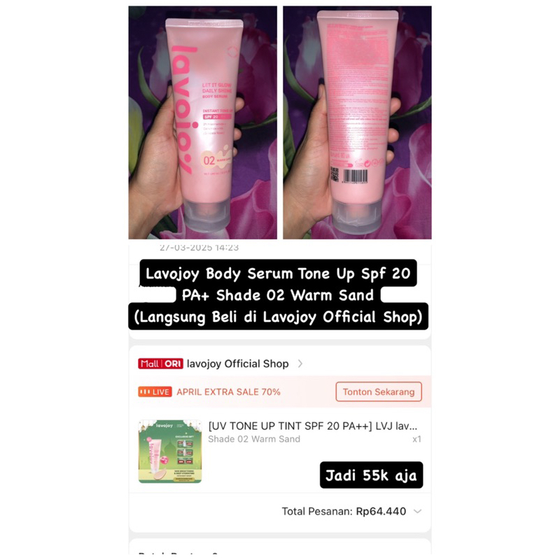Preloved skincare
