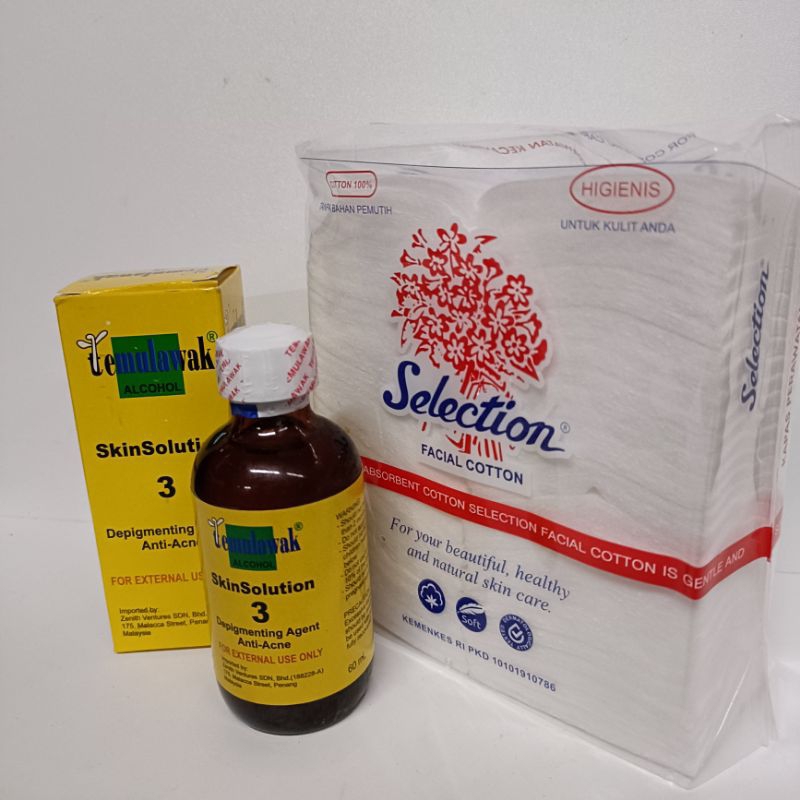 ALKOHOL TEMULAWAK SKINSOLUTION+KAPAS