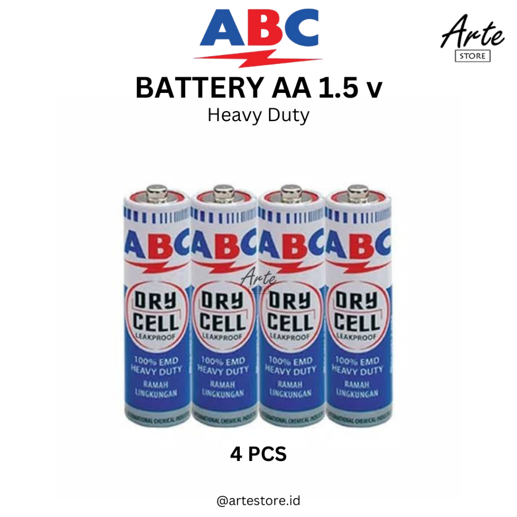 Baterai ABC Battery AA 4 pcs