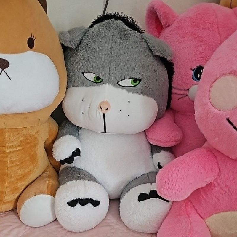 boneka kucing bigone 1400gram