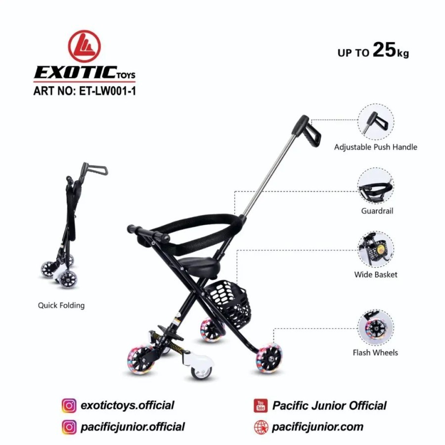 STROLER EXOTIC MAGIC STROLLER LW001 MIX