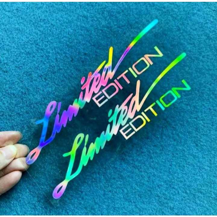 Stiker Cutting LIMITED EDITION
