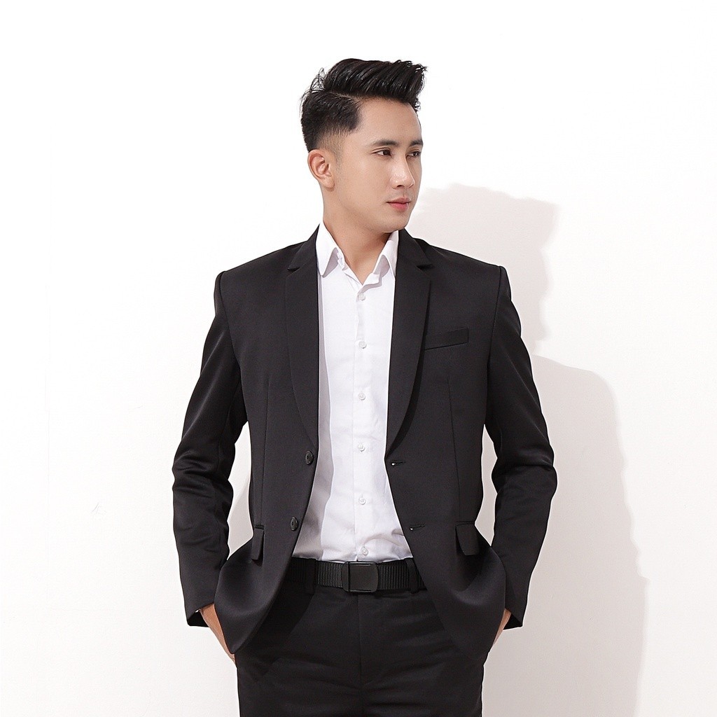 Jas Pria Formal - Hitam