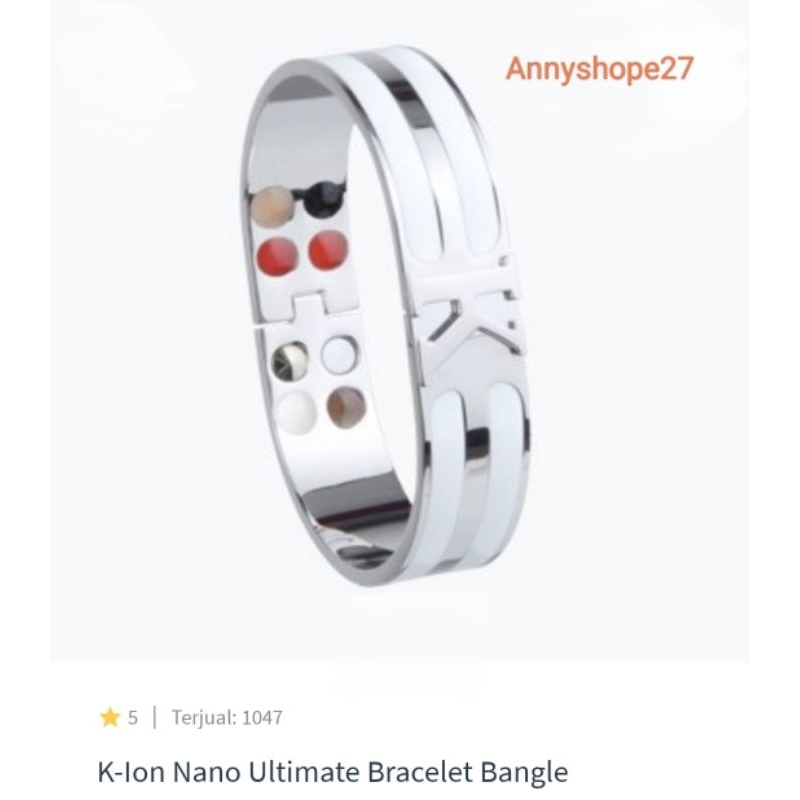 K- Ion Nano Ultimate Bracelet Bangle