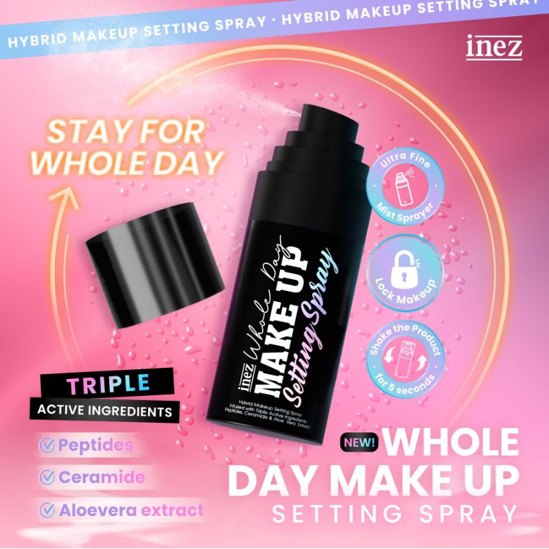 Inez Whole Day Make Up Setting Spray