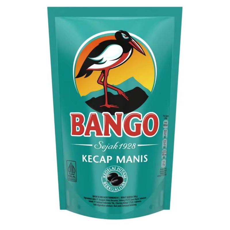 Bango Kecap Refill Pouch 720Gr/520Ml