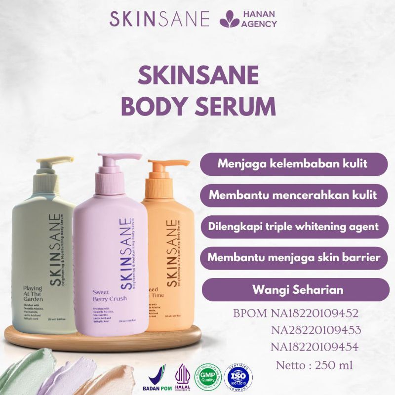 Skinsane BodySerum 250ml