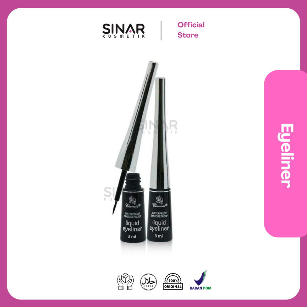 Claresta Liquid Eyeliner Waterproof Black