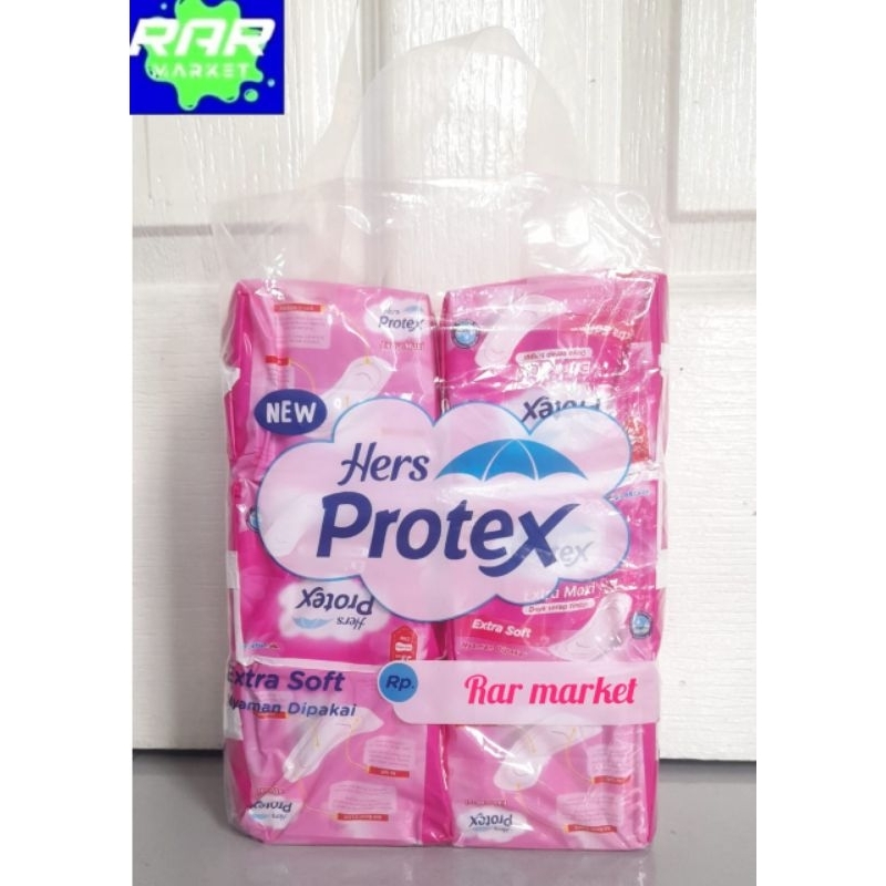 Hers protex Pink extra Maxi  1 tas isi 6pack
