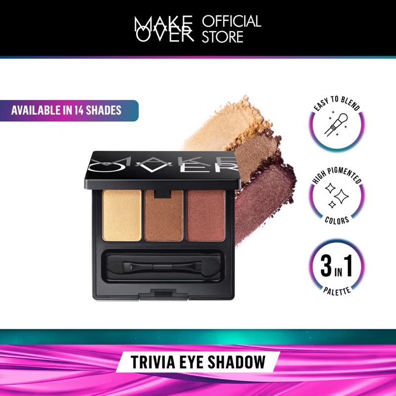MAKE OVER Trivia Eye Shadow Netto 6g