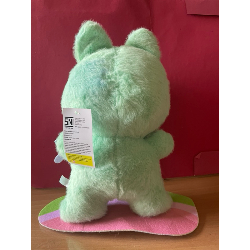 Boneka Rubah hijau