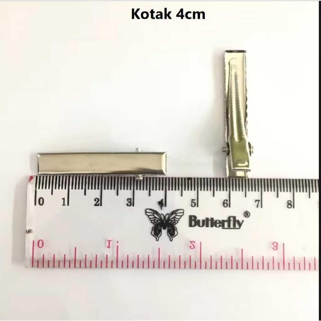 JEPIT BUAYA MODEL KOTAK 4 CM