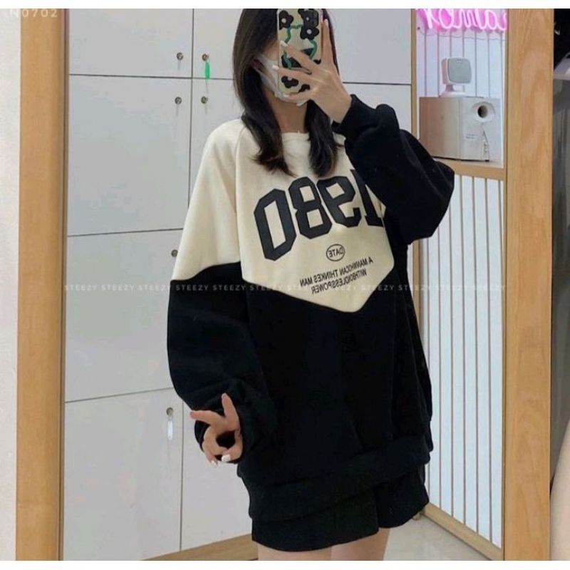 Sweater bahan flecee