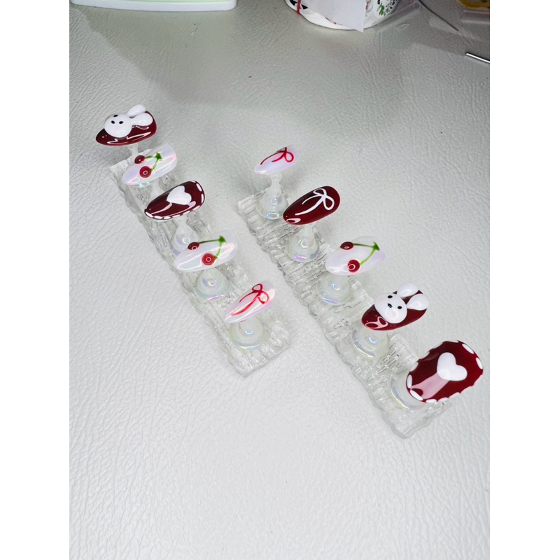 ✨READY✨ PressOn Nails - Cherrish Bunny series