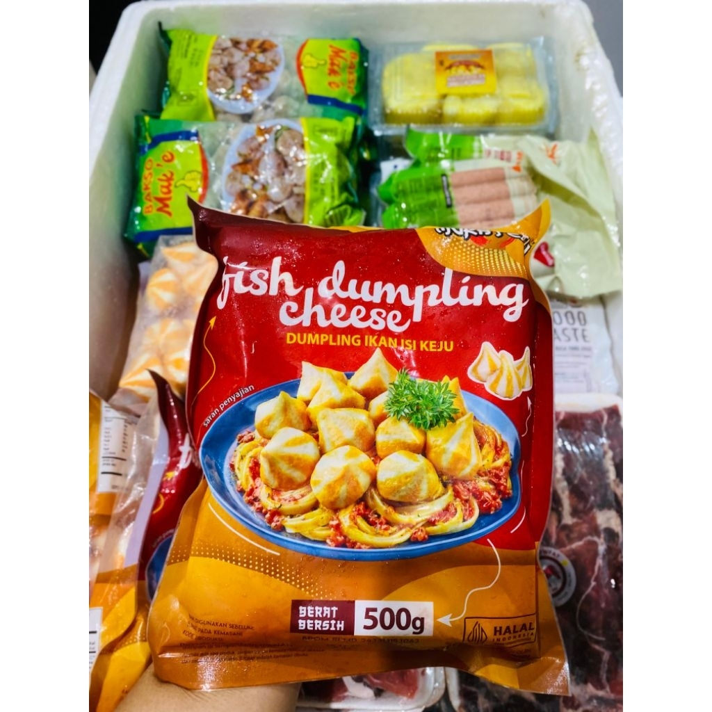 Dumpilng cheese dan dumpling ayam bernardi