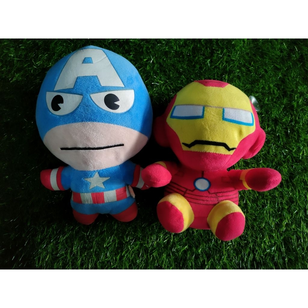boneka marvel ironman captain america second preloved