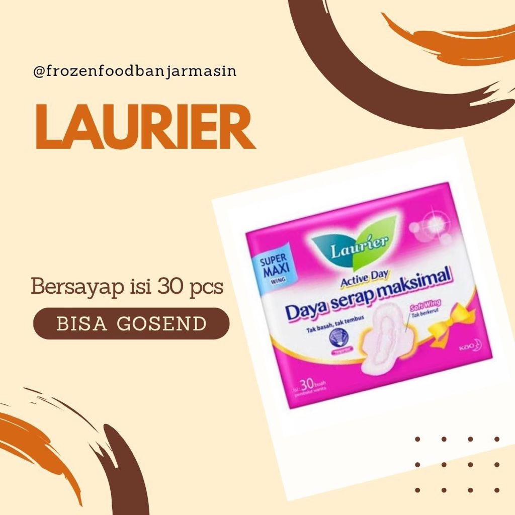 Laurier Super Maxi Wing / Pembalut