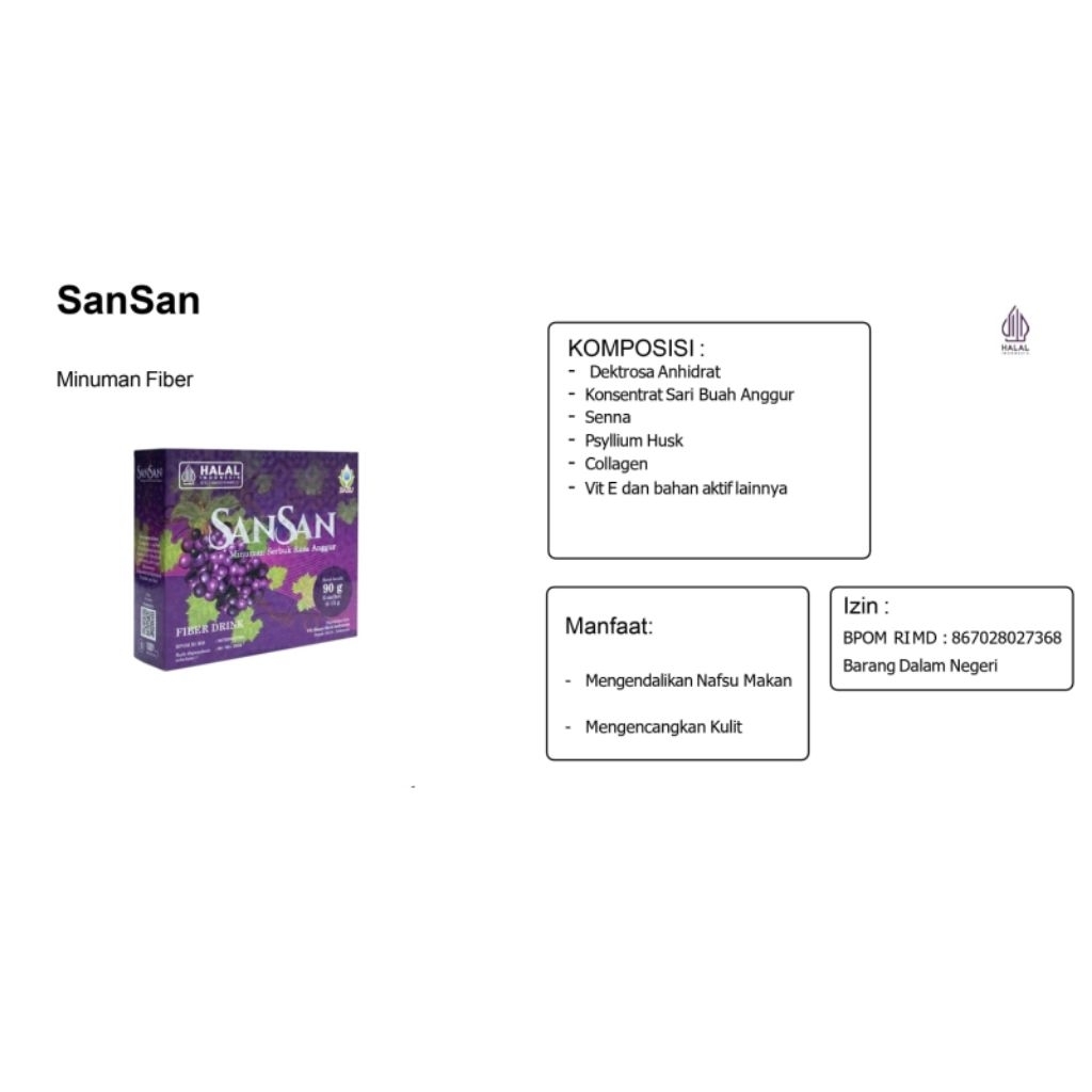fiber drink sansan