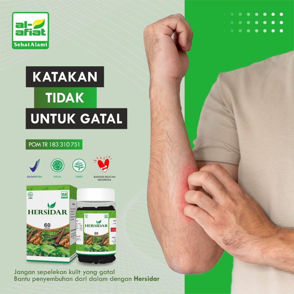 Jamu Obat Gatal dan Alergi HERSIDAR