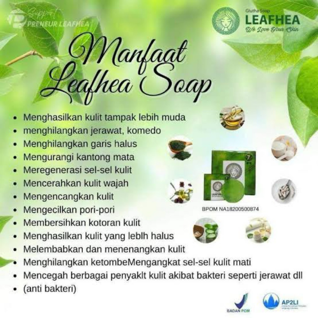 Leafhea Sabun 20 gr