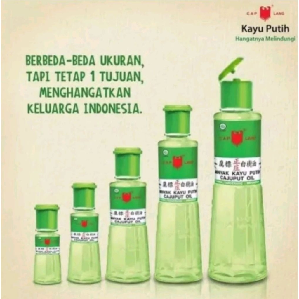 Minyak Kayu Putih Cap Lang