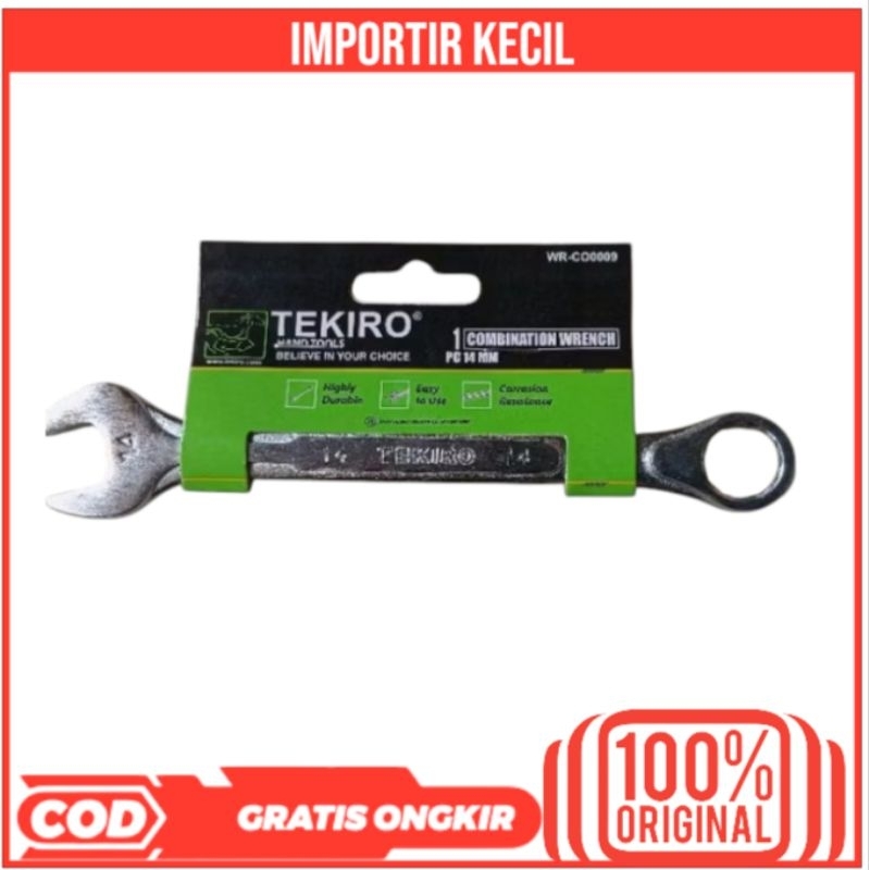 TEKIRO KUNCI RING PAS 14 MM