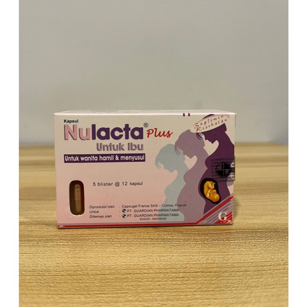 Nulacta Plus isi 60 kapsul