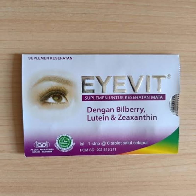 Eyevit Tablet isi 6/Strip