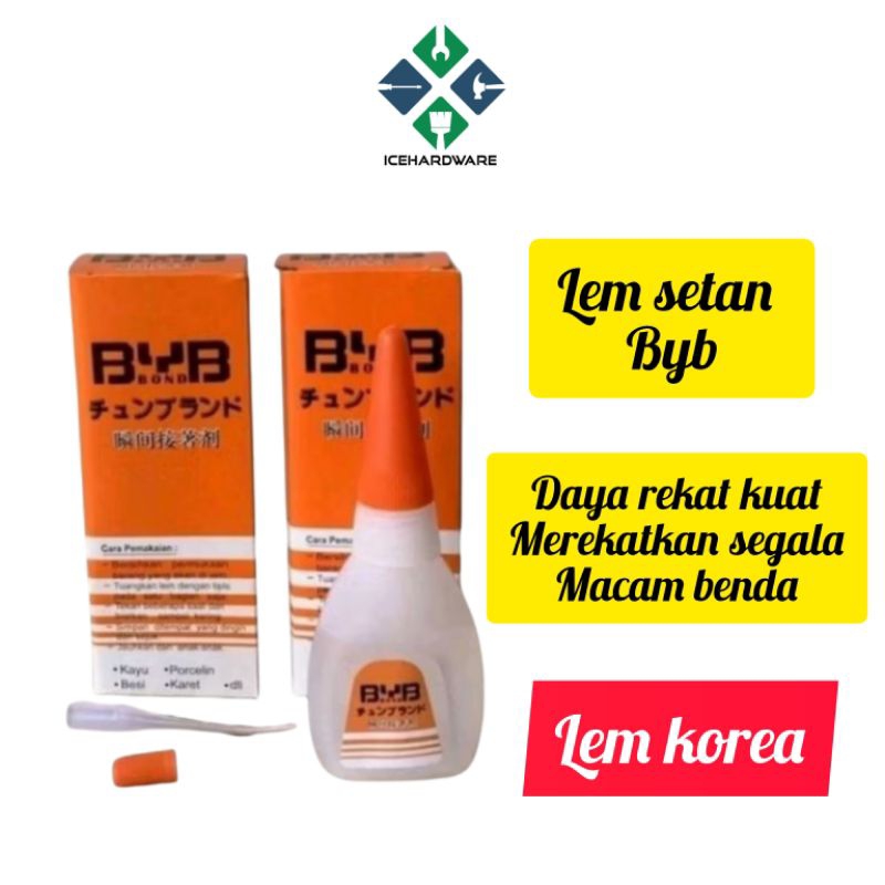 Lem Setan / Lem Super / Lem BYB / Lem Korea