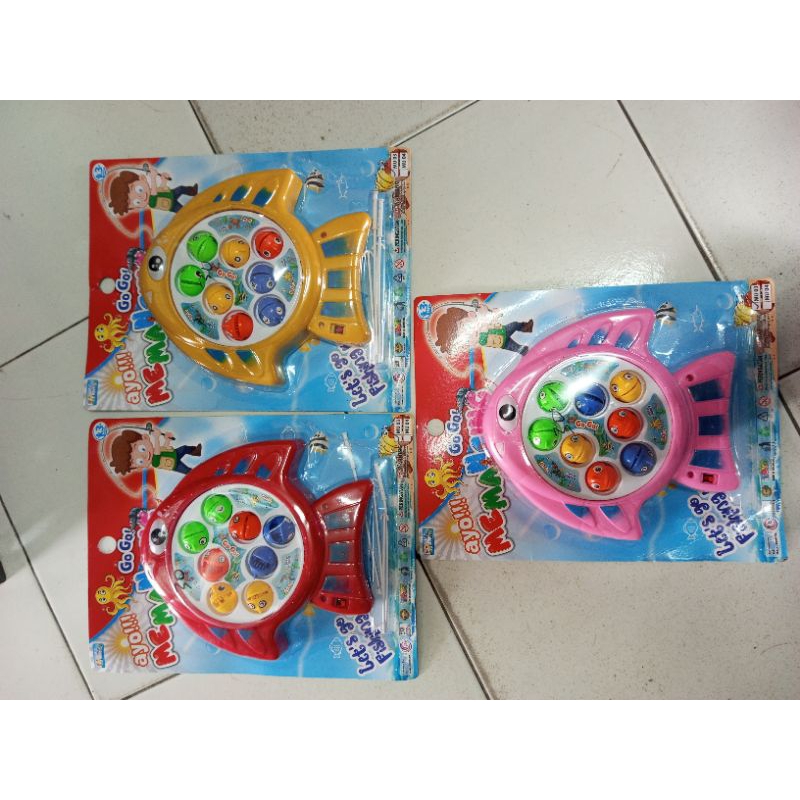 Mainan Anak pancing putar baterai mu03