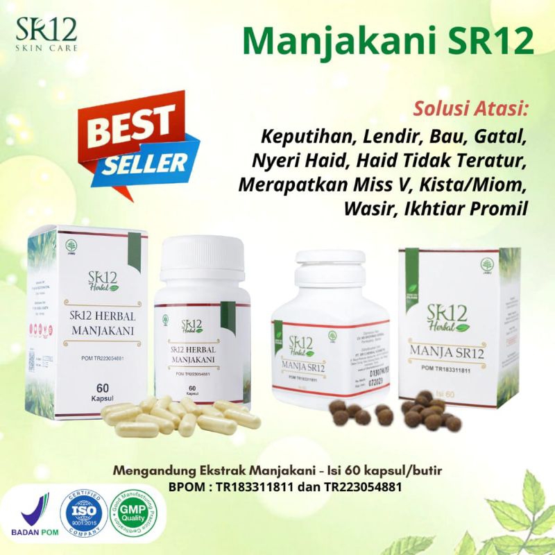 Manjakani butir/pil SR12