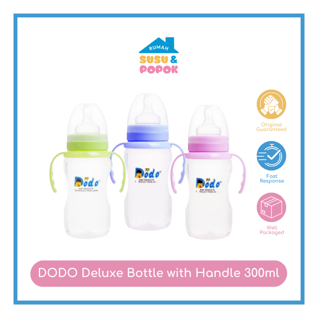 DODO PP Bottle Deluxe with Handle 300ml