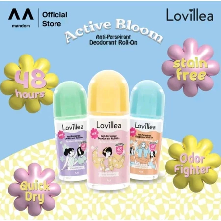 LOVILLEA Deodorant Roll-On 50ml