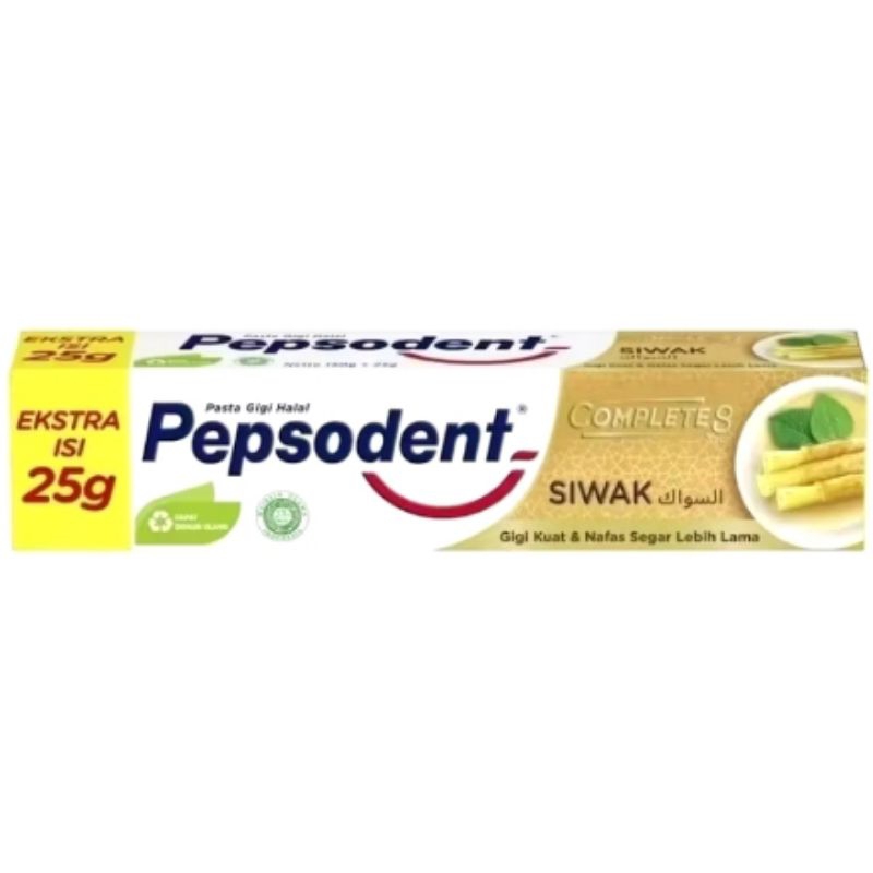 Pepsodent Complete 8 Siwak 150+25gr