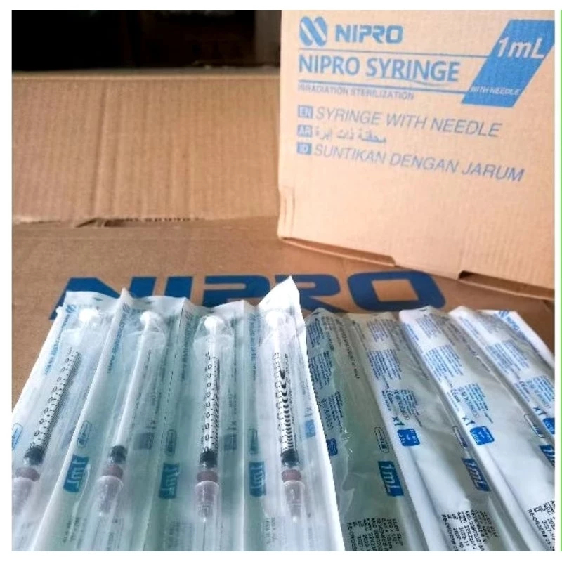 Spuit 1ml NIPRO 1box 100pcs