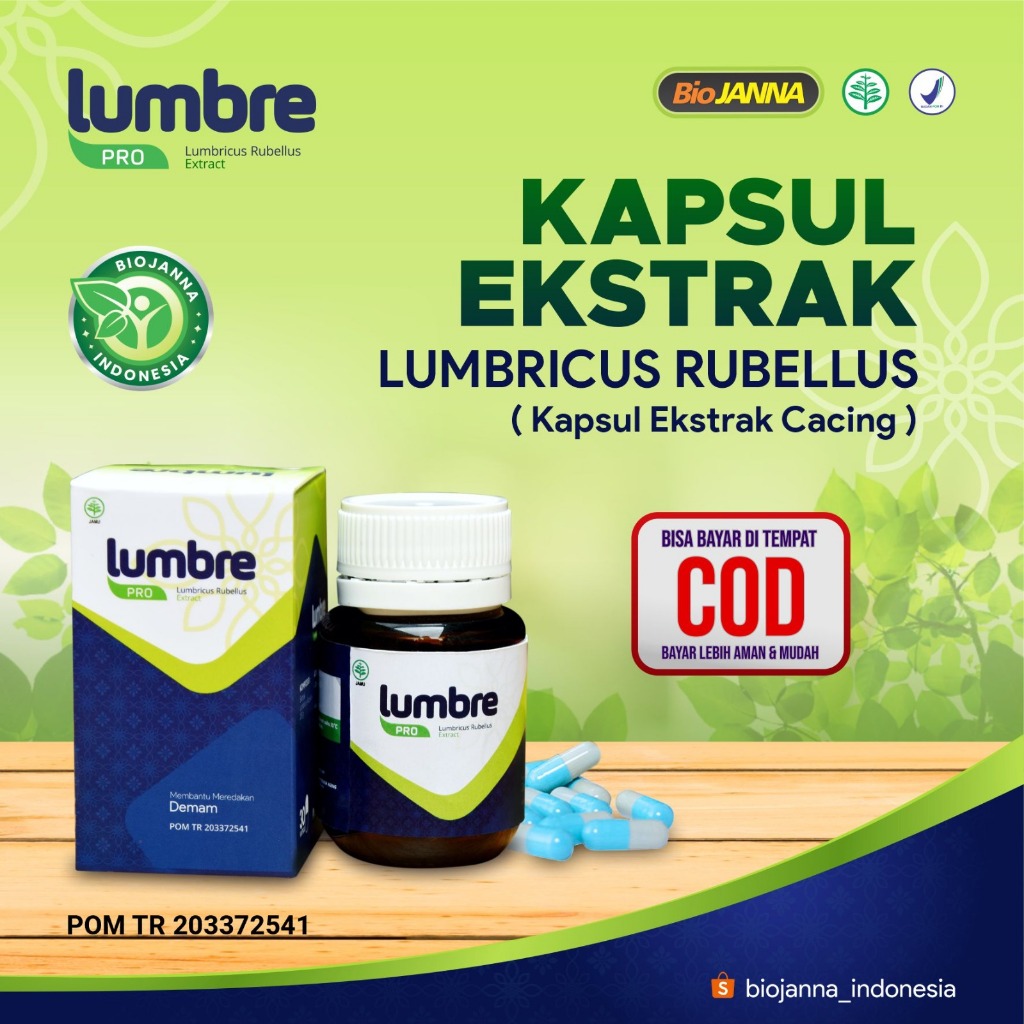 LUMBRE PRO Kapsul Ekstrak Cacing