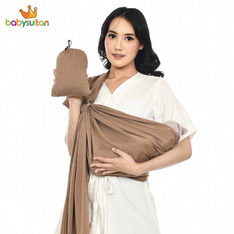 Gendongan Bayi Ring Sling Kaos Free Pouch by: babysultan