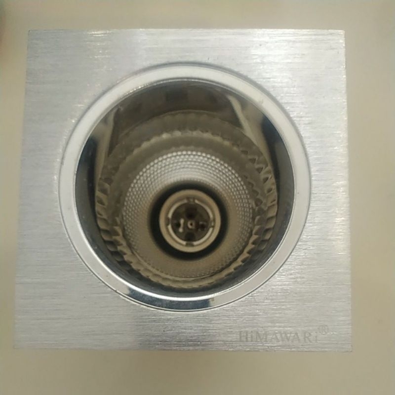 Downlight kotak 3,5". E27