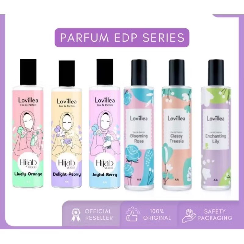 Lovillea Eau De Parfum || Hijab Mood 100ml