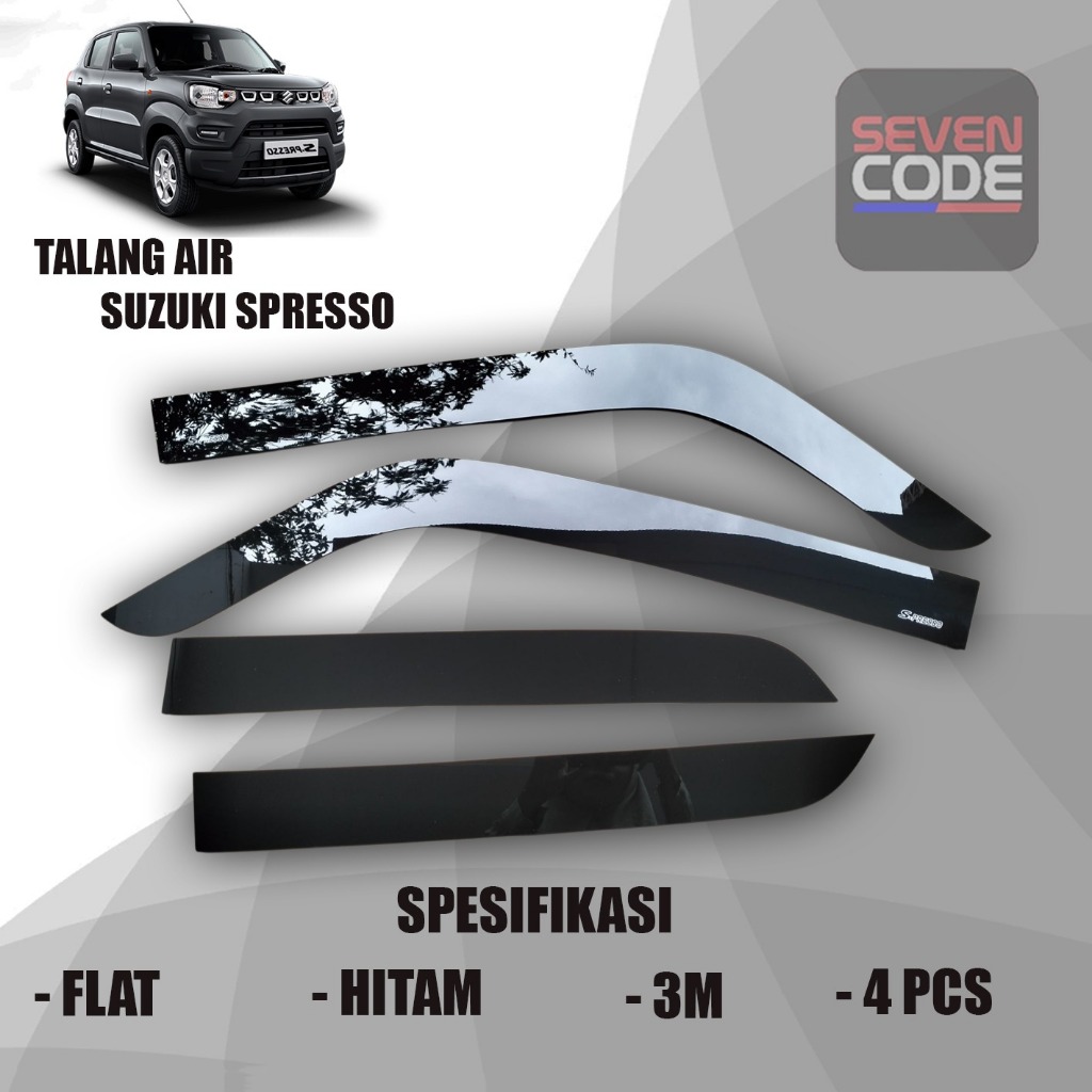 TALANG AIR SPRESSO FLAT / SIDE VISOR S-PRESSO FLAT