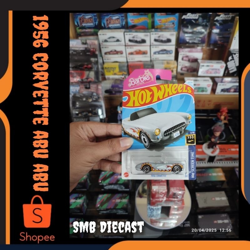 HOT WHEELS 1956 CORVETTE ABU-ABU