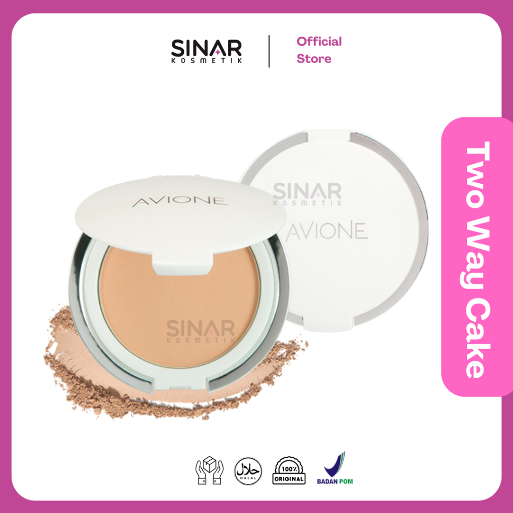 Avione White Derm Two Way Cake