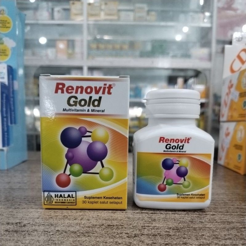 Renovit Gold Botol - 30 Tablet