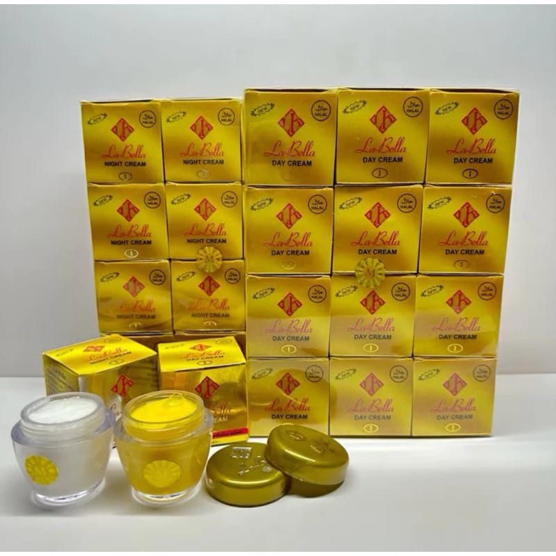 12pcs cream labella siang/malam