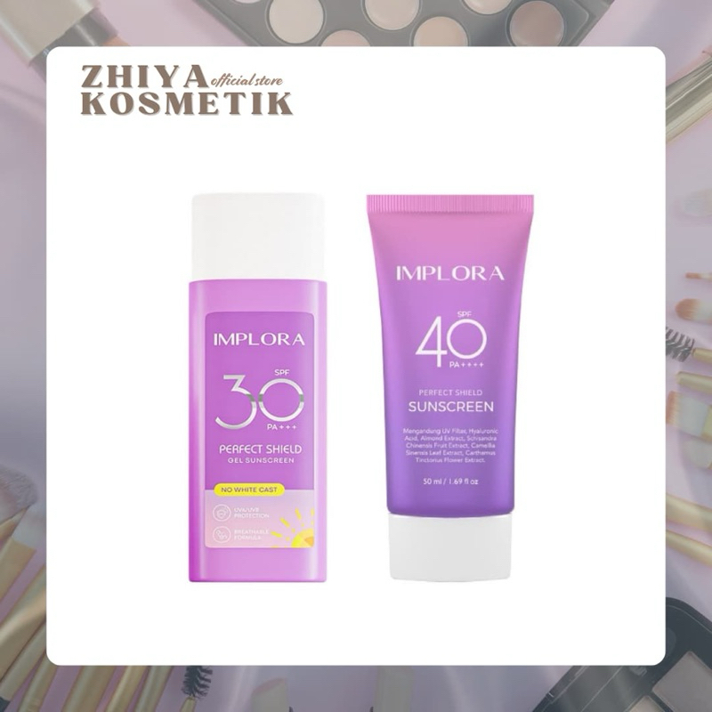 IMPLORA PERFECT SHIELD Sunscreen - Sunscreen Gel SPF 30 | Sunscreen SPF 40
