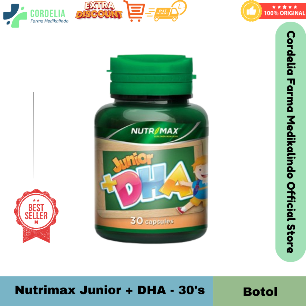 Nutrimax Junior + DHA - 30's