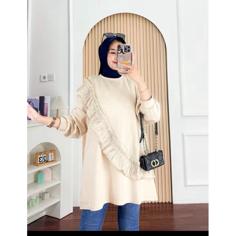 Tunik Import Cream